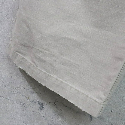 BALENCIAGA Distressed Large Cargo Pants Beige Size 44