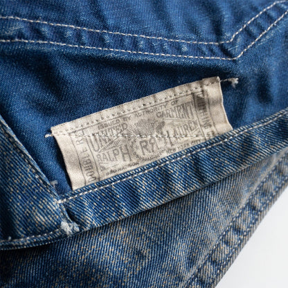 RRL INDIGO STRIPE CHORE JACKET Size S