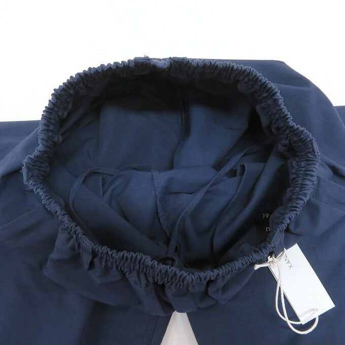XANDER ZHOU Cotton Nylon Pants Navy Size 44