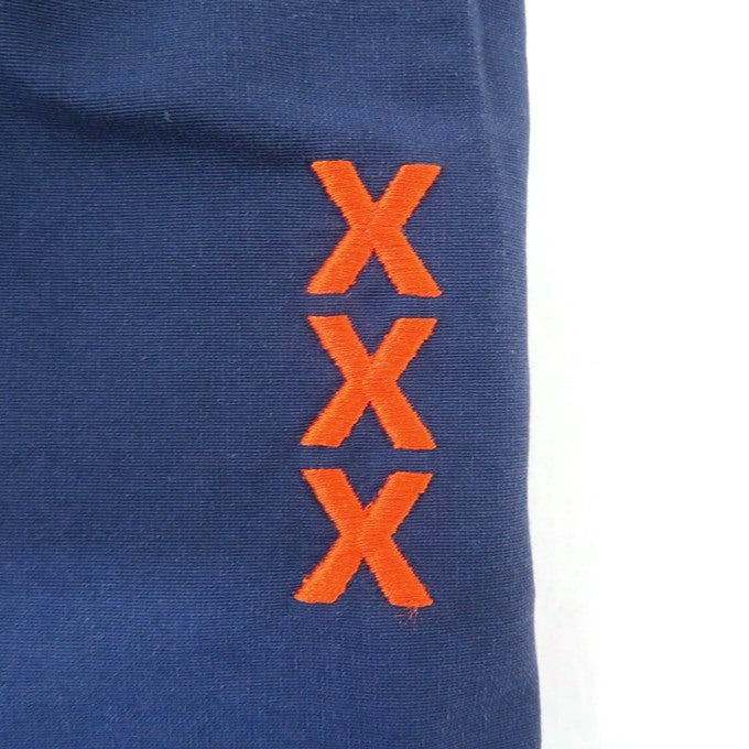 XANDER ZHOU Cotton Nylon Pants Navy Size 44