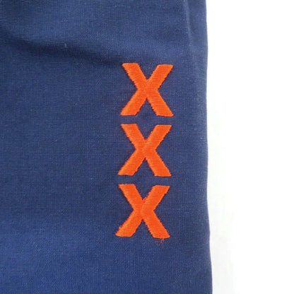 XANDER ZHOU Cotton Nylon Pants Navy Size 44