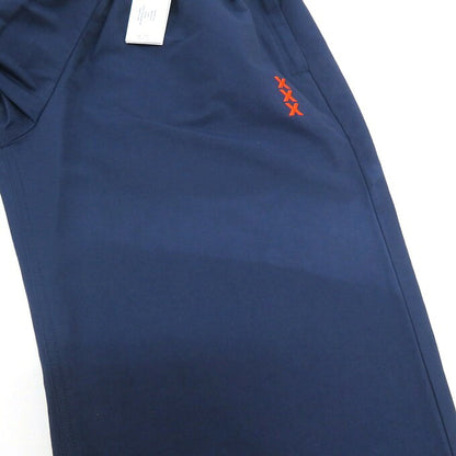 XANDER ZHOU Cotton Nylon Pants Navy Size 44