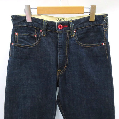 CUNE Big Rabbit Paint Long Pocket Denim Jeans Indigo Pants Size 30