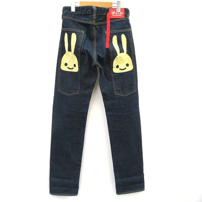 CUNE Big Rabbit Paint Long Pocket Denim Jeans Indigo Pants Size 30