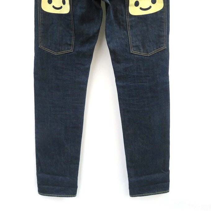 CUNE Big Rabbit Paint Long Pocket Denim Jeans Indigo Pants Size 30