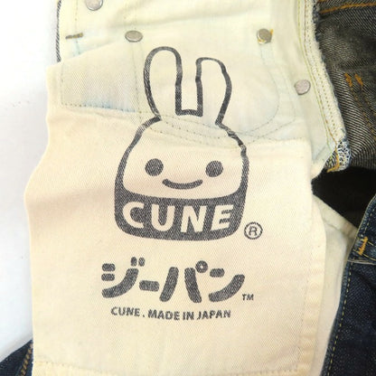 CUNE Big Rabbit Paint Long Pocket Denim Jeans Indigo Pants Size 30