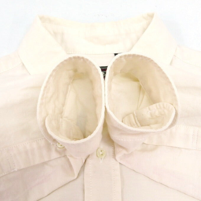 SUGAR CANE 5oz Selvedge Oxford Long Sleeve Up Shirt Size M