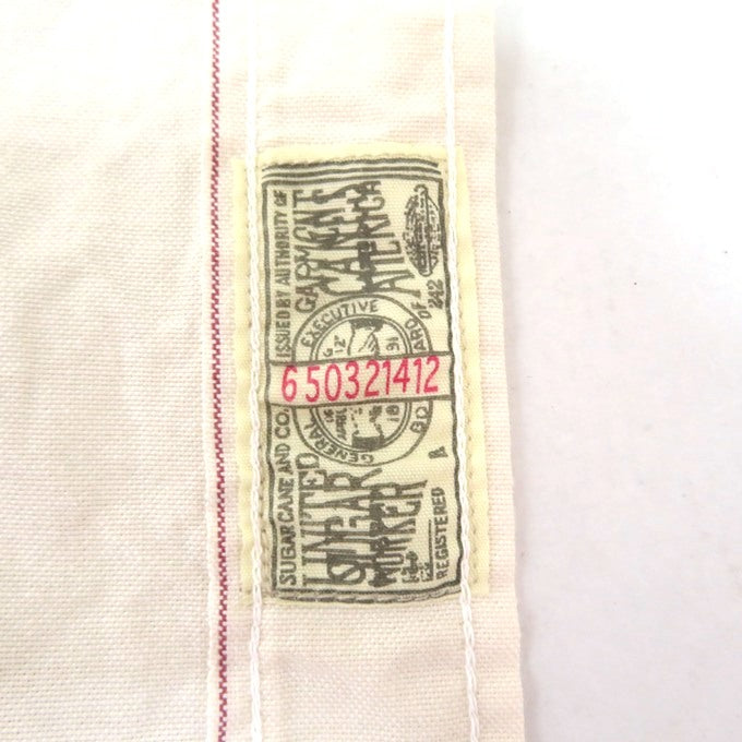 SUGAR CANE 5oz Selvedge Oxford Long Sleeve Up Shirt Size M