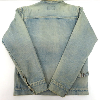 A BATHING APE NIGO Era Distressed Star Denim Jacket Size XS