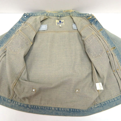 A BATHING APE NIGO Era Distressed Star Denim Jacket Size XS