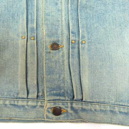 A BATHING APE NIGO Era Distressed Star Denim Jacket Size XS