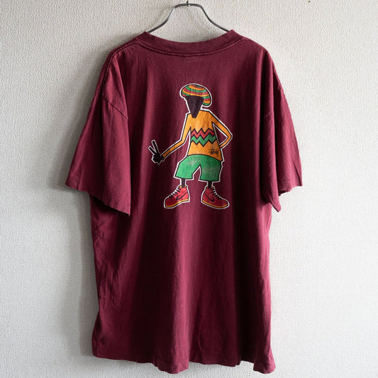 Stussy 80S Double-sided T-shirt Size XL