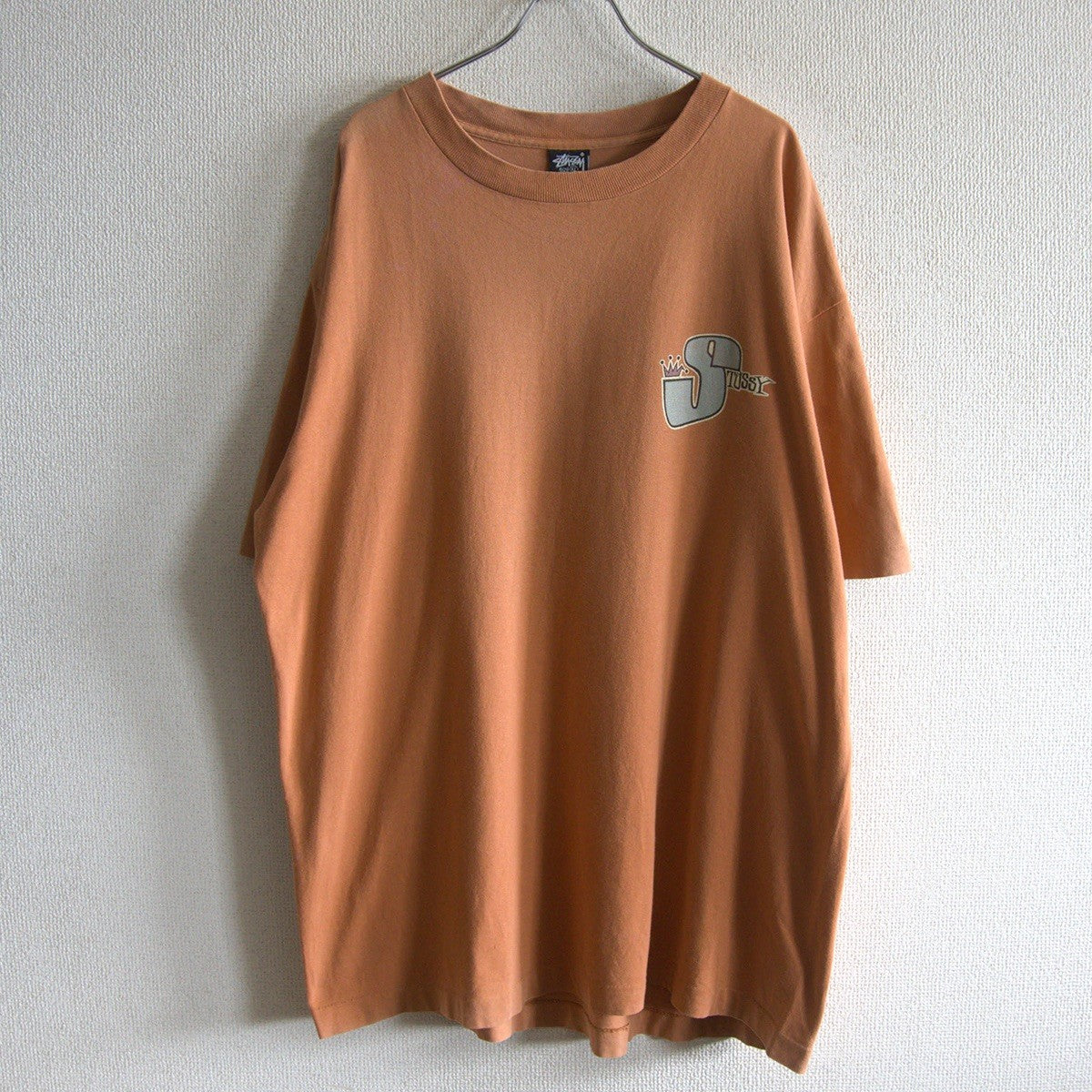 Stussy 80S Double-sided print T-shirt Size XL