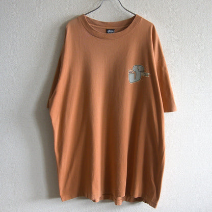 Stussy 80S Double-sided print T-shirt Size XL