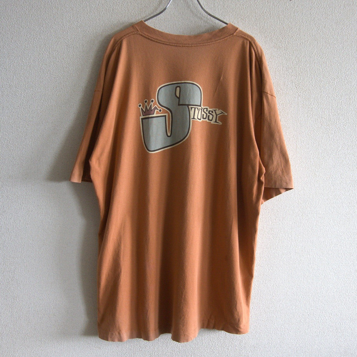 Stussy 80S Double-sided print T-shirt Size XL