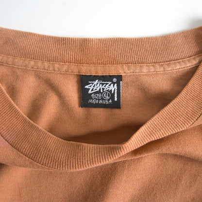Stussy 80S Double-sided print T-shirt Size XL