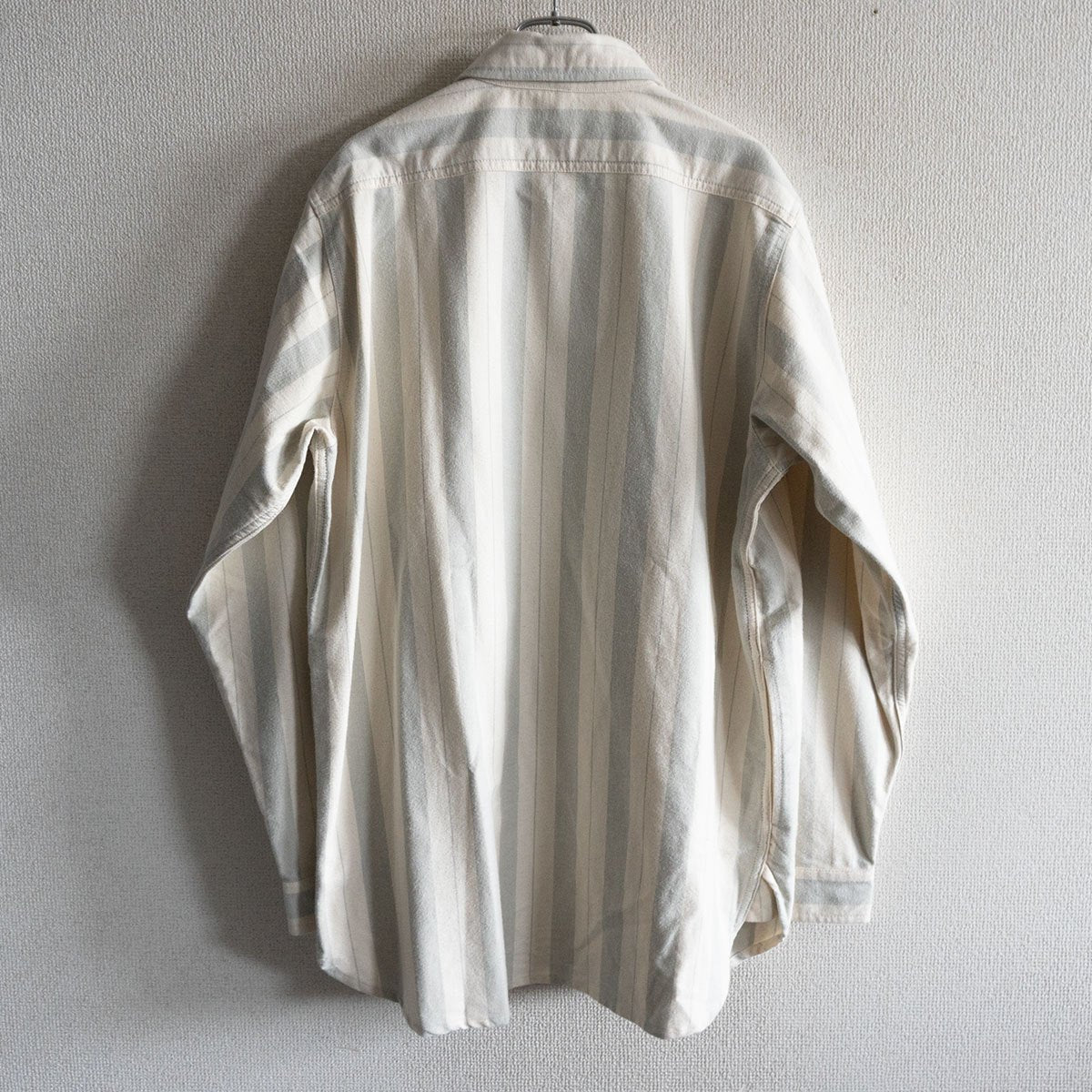 NIGEL CABOURN LYBRO Brushed Cotton Twill Arctic Shirt Size L