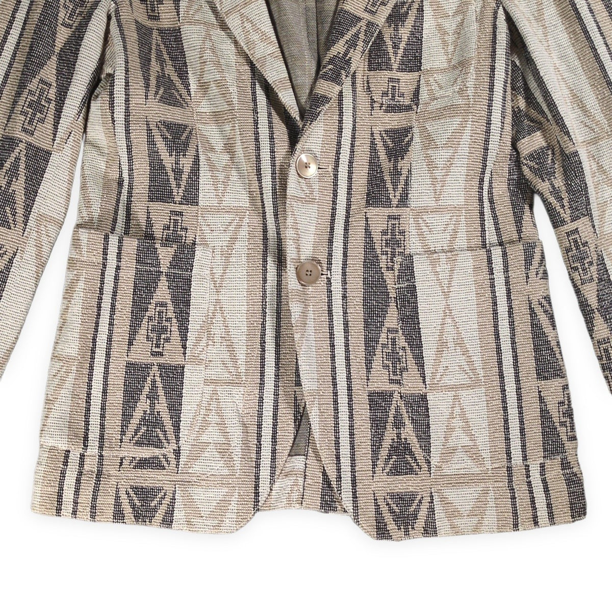THE GIGI DON'T LOOK BACK Tailored Blazer Beige Size 44
