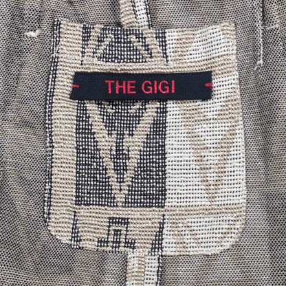 THE GIGI DON'T LOOK BACK Tailored Blazer Beige Size 44