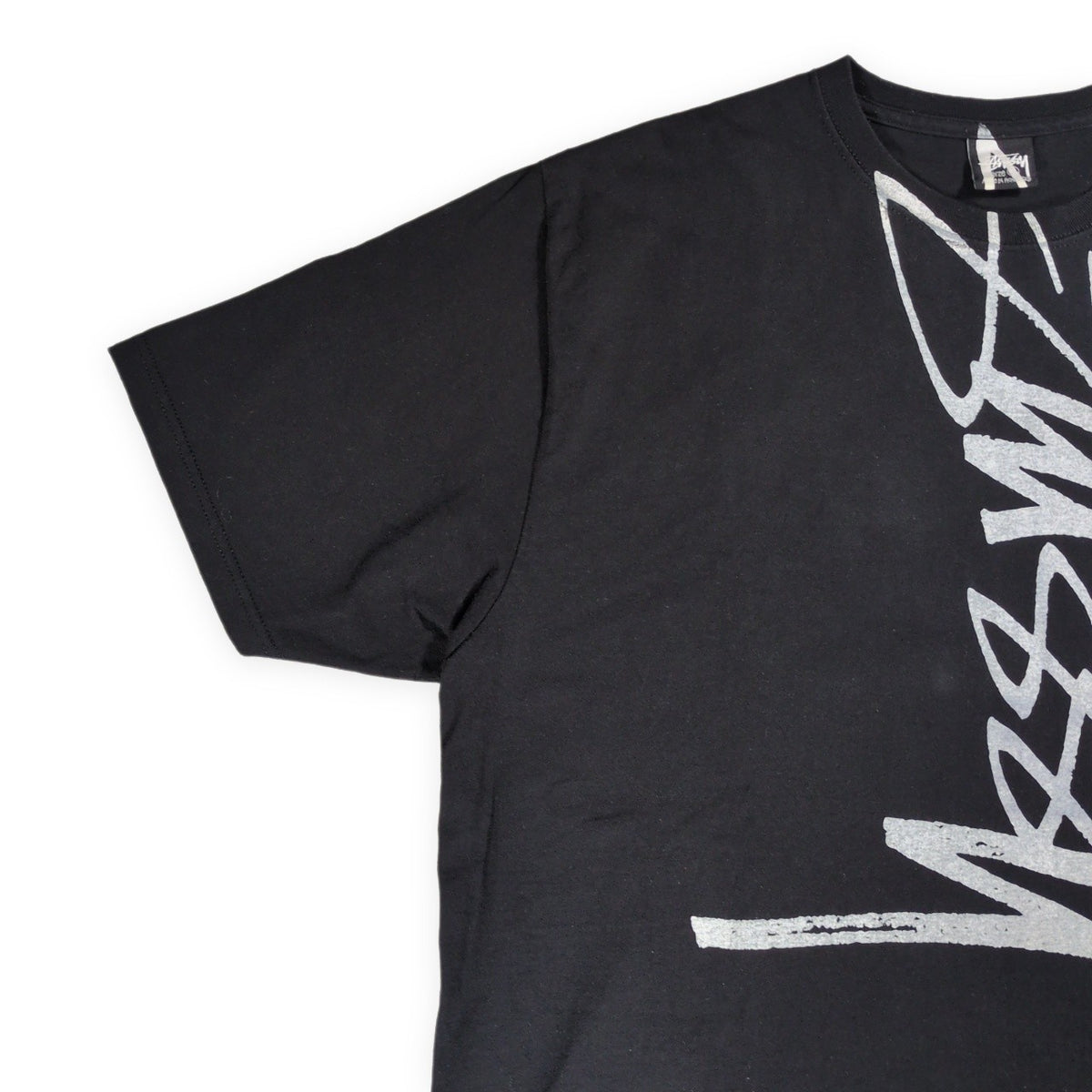 STUSSY 24SS David Carson Dino T-Shirt Black Size XL