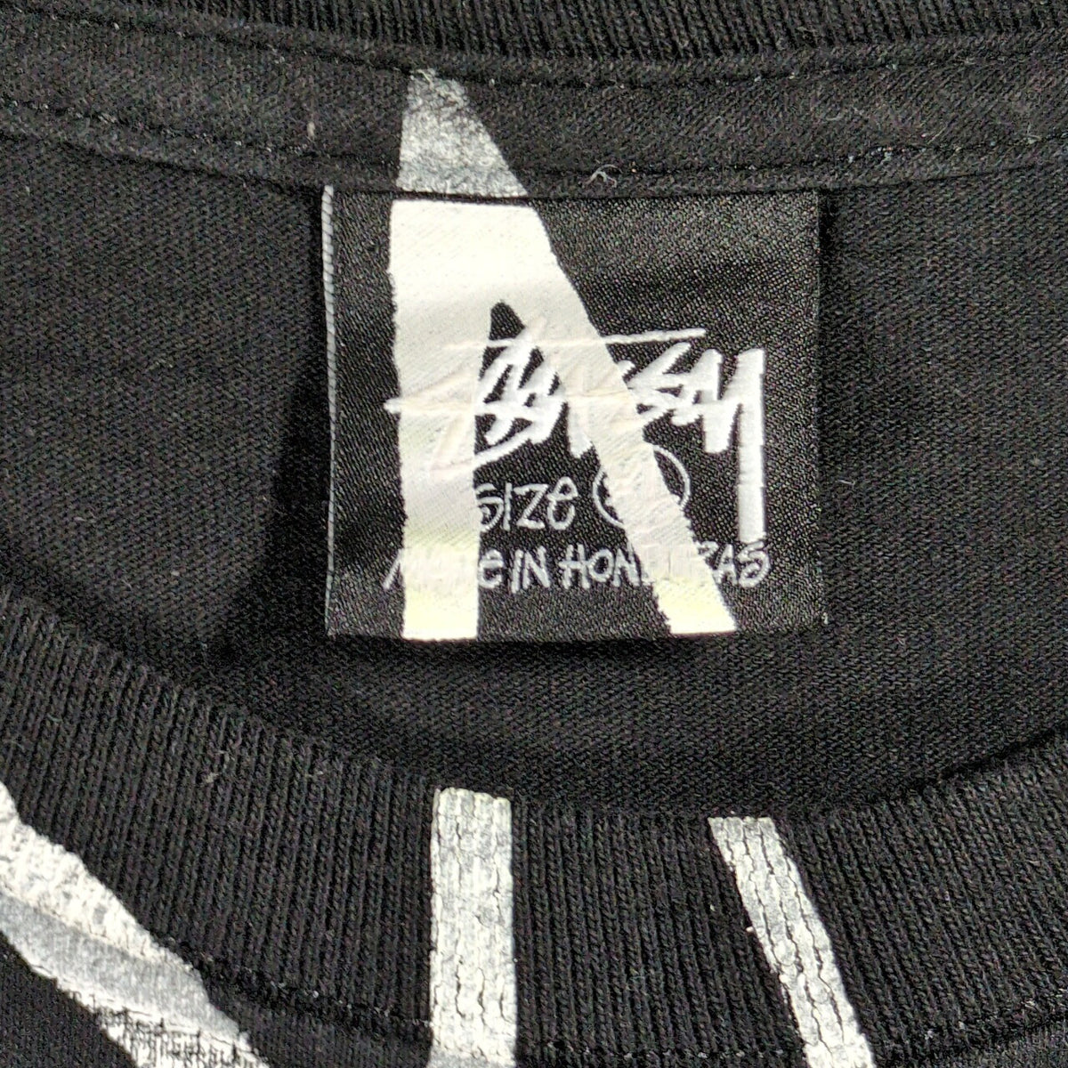 STUSSY 24SS David Carson Dino T-Shirt Black Size XL
