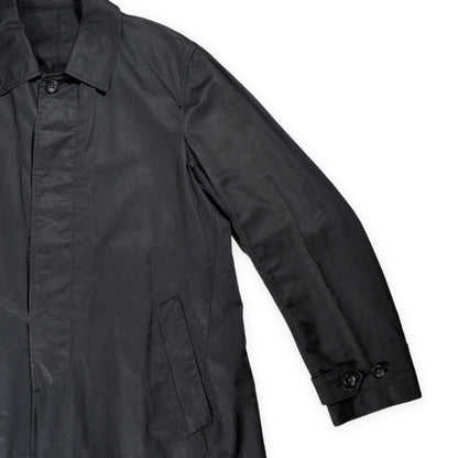 URU TOKYO 14SS Balmacaan Coat Black Size 3