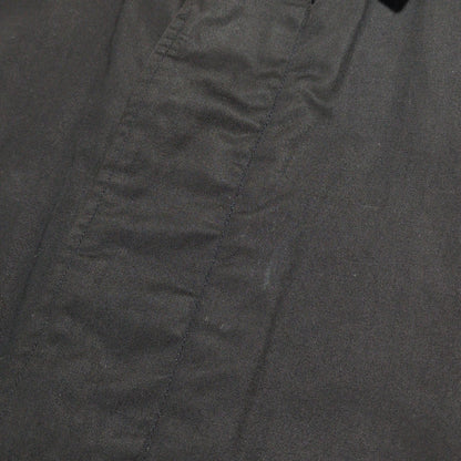 URU TOKYO 14SS Balmacaan Coat Black Size 3