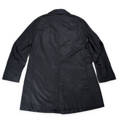 URU TOKYO 14SS Balmacaan Coat Black Size 3