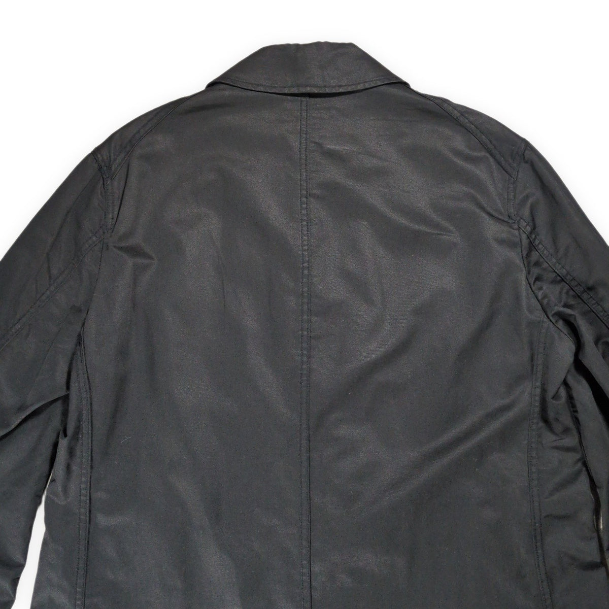 URU TOKYO 14SS Balmacaan Coat Black Size 3