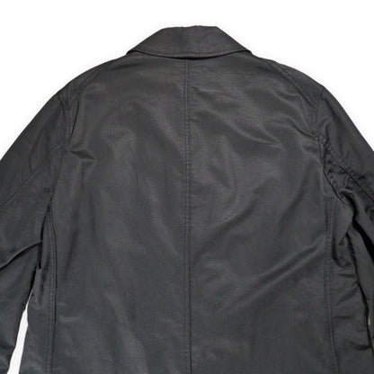 URU TOKYO 14SS Balmacaan Coat Black Size 3