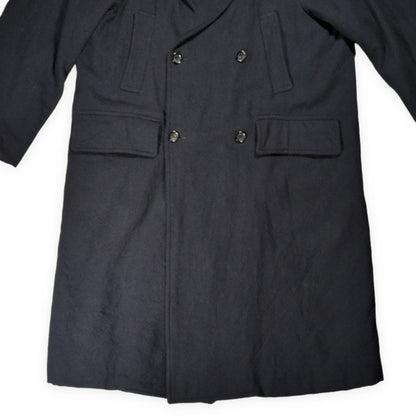 blurhms Classic Wool Double-Breasted Coat Black Size 3
