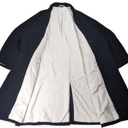 blurhms Classic Wool Double-Breasted Coat Black Size 3