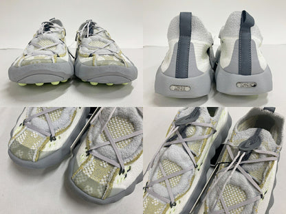 PLATINUM Nike Mind 002 Flyknit QS White Sneakers Size 28cm
