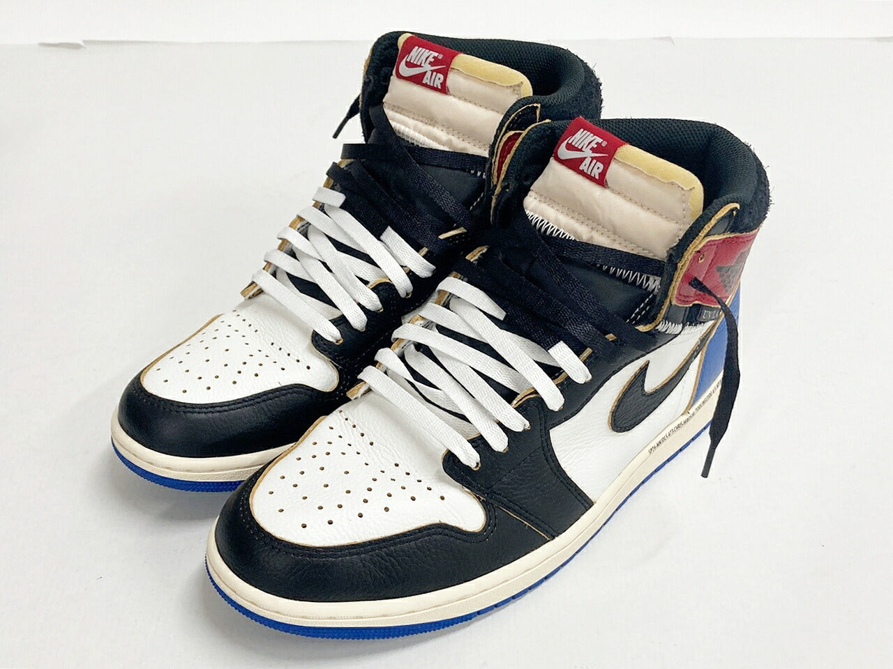 AIR JORDAN 1 High OG Union Fragment Sneakers Size 28.5cm