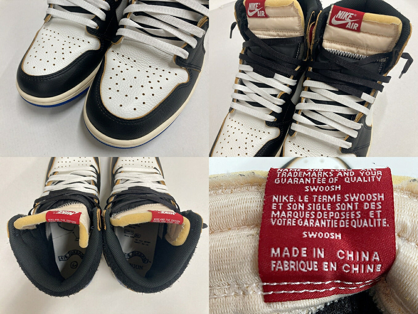AIR JORDAN 1 High OG Union Fragment Sneakers Size 28.5cm