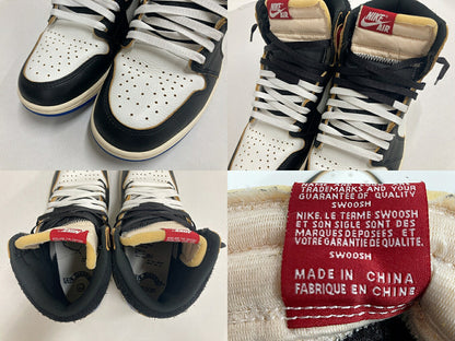 AIR JORDAN 1 High OG Union Fragment Sneakers Size 28.5cm