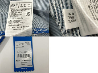 A BATHING APE x Adidas Track Pants Blue Sweatpants Size L