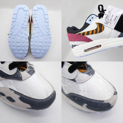 NIKE WMNS AIR MAX 1 '87 Sail Black Blue Red Sneakers