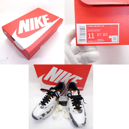 NIKE WMNS AIR MAX 1 '87 Sail Black Blue Red Sneakers