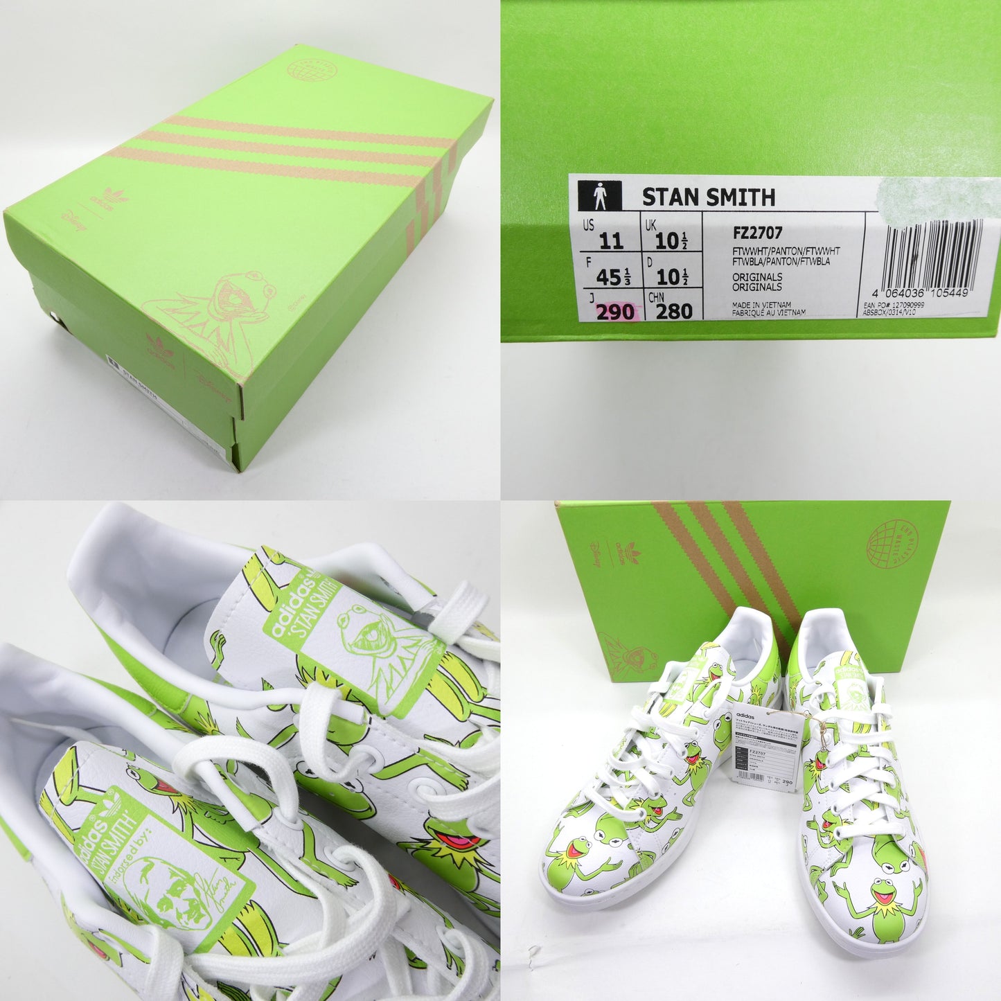 adidas Stan Smith Primegreen Kermit Sneakers