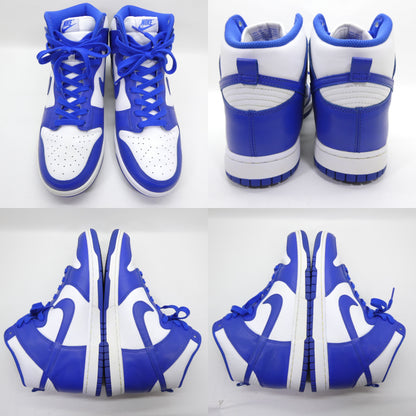 NIKE DUNK HI RETRO White Game Royal Sneakers