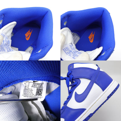 NIKE DUNK HI RETRO White Game Royal Sneakers