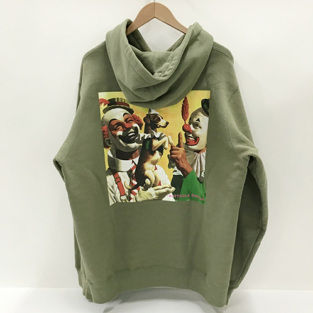 Supreme Butthole Surfers Hooded Sweatshirt Olive Size L