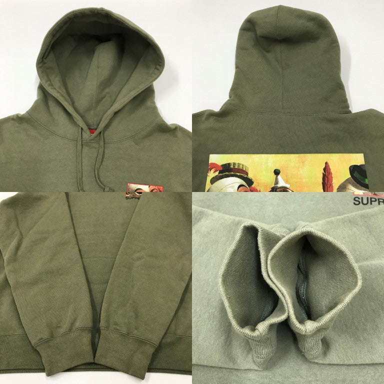 Supreme Butthole Surfers Hooded Sweatshirt Olive Size L