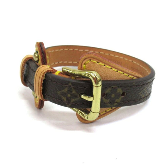 LOUIS VUITTON Monogram Teda PM Brown Bracelet
