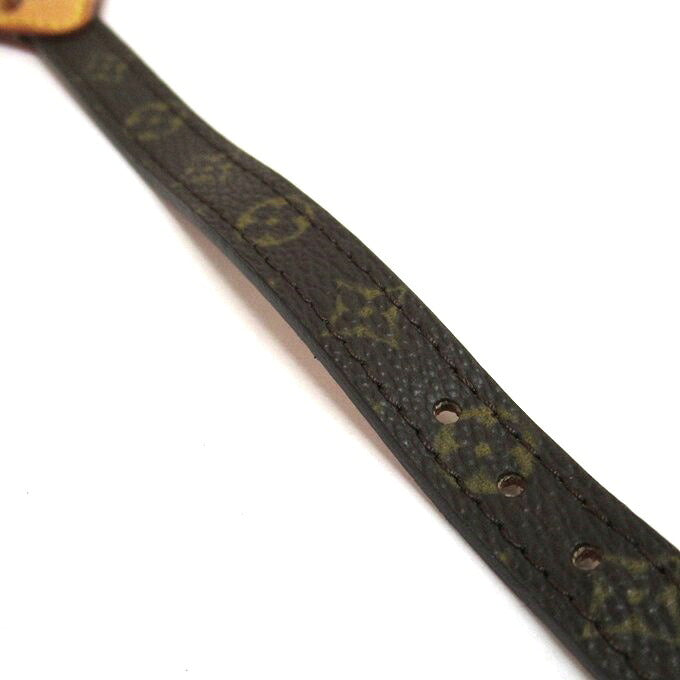 LOUIS VUITTON Monogram Teda PM Brown Bracelet