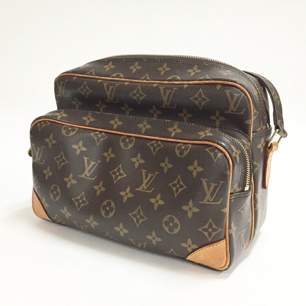 LOUIS VUITTON Monogram Nile Brown Shoulder Bag Size ONE SIZE