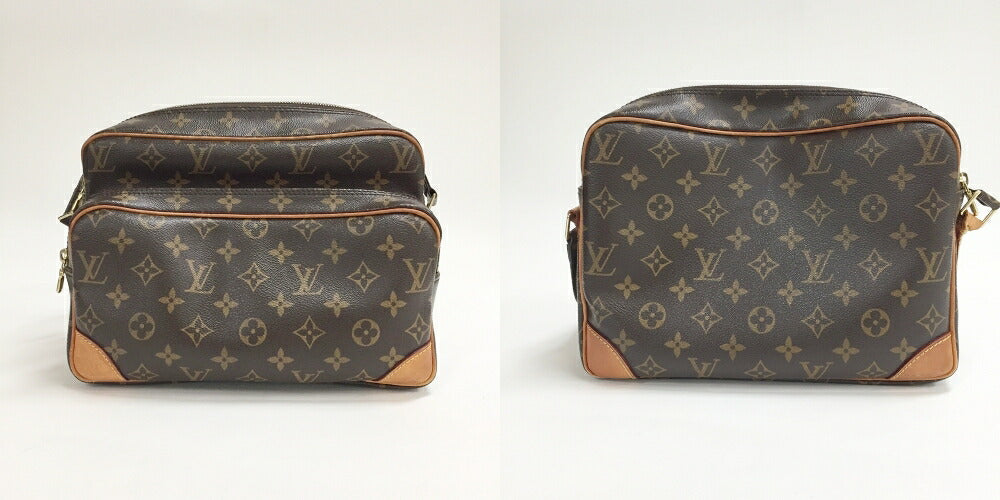 LOUIS VUITTON Monogram Nile Brown Shoulder Bag Size ONE SIZE