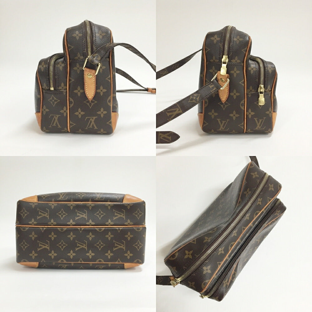 LOUIS VUITTON Monogram Nile Brown Shoulder Bag Size ONE SIZE