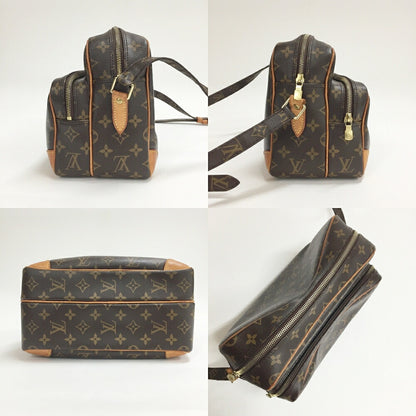 LOUIS VUITTON Monogram Nile Brown Shoulder Bag Size ONE SIZE